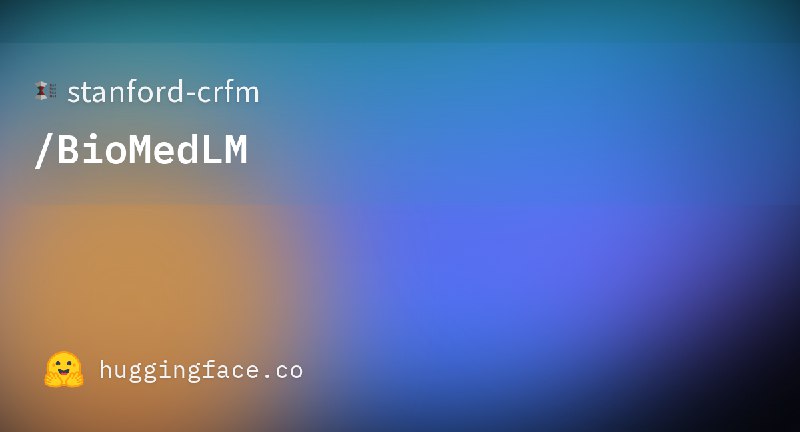 stanford-crfm/BioMedLM · Hugging Face
