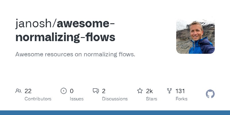 GitHub - janosh/awesome-normalizing-flows: Awesome resources on normalizing flows.