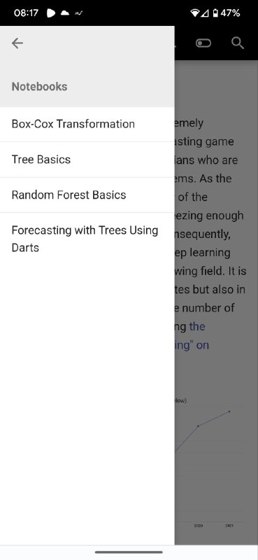 #forecastingCreated some sections on forecasting with trees. This first draft provides some first steps to applying trees to forecasting problems as well as some useful theories about tree-based models.