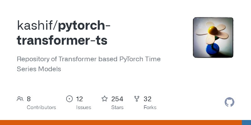 GitHub - kashif/pytorch-transformer-ts: Repository of Transformer based PyTorch Time Series Models